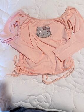 Sanrio Hello Kitty Peach Pink Top